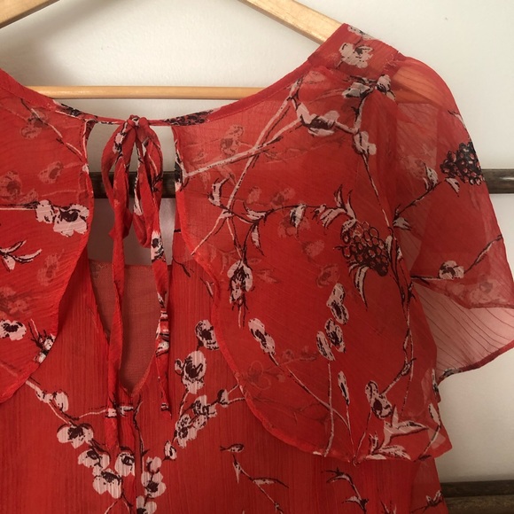 💄 sheer, flowy blouse - Picture 5 of 7